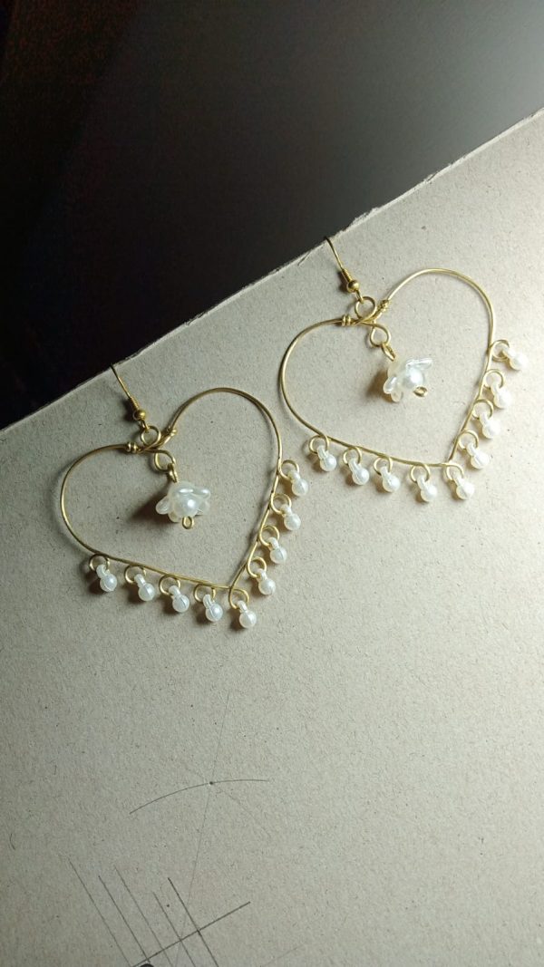 Hand Made Wire Jewelry Earrings - Image 3