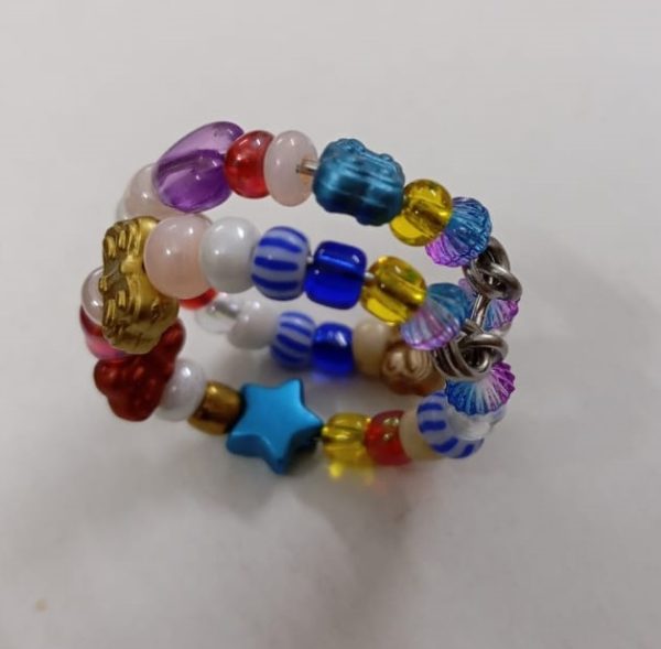 Hand Made Wire Jewelry Bead Rings - Image 13