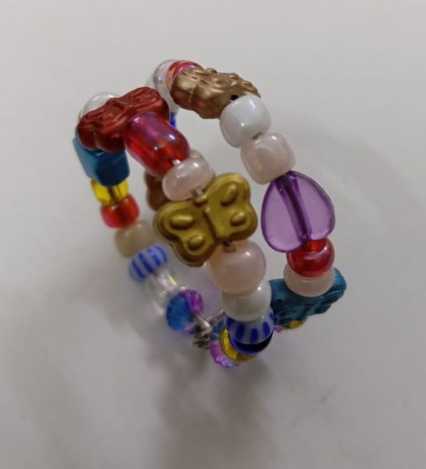 Hand Made Wire Jewelry Bead Rings - Image 15