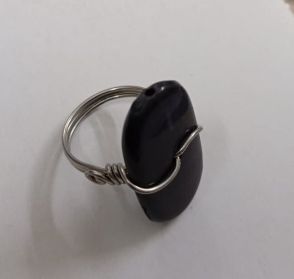 Hand Made Wire Jewelry Bead Rings - Image 16