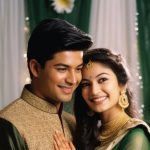 indian couple celebrating propose day by being romantic with each other